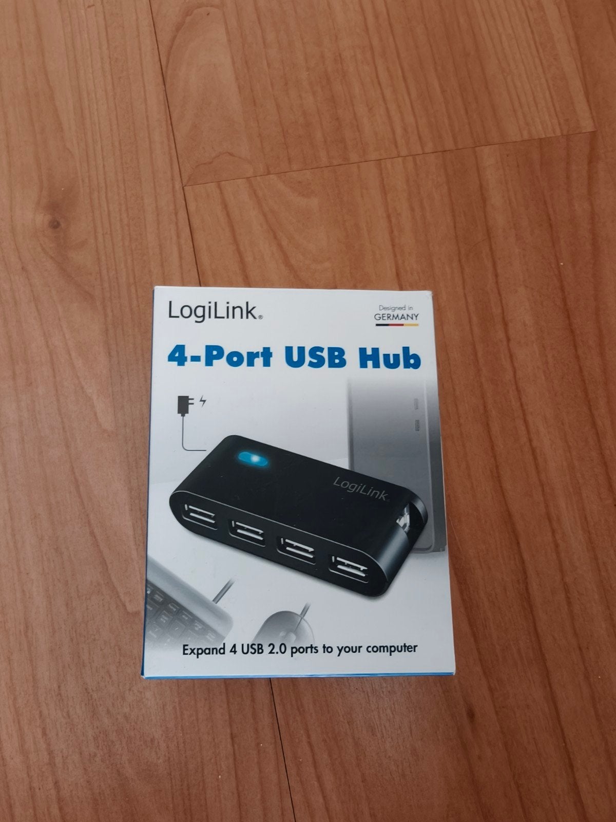 usb hub met voeding, Ophalen of Verzenden, Zo goed als nieuw, USB-hub