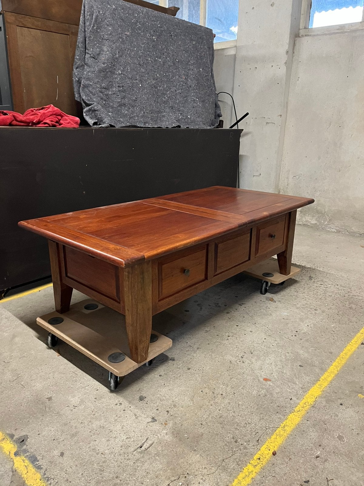 Tafel | uitschuifbaar | salontafel | 170/140 x 70, Huis en Inrichting, Tafels | Salontafels, Ophalen, Gebruikt, 50 tot 100 cm