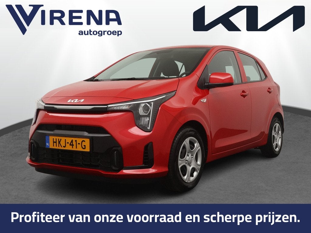 Kia Picanto 1.0 DPI DynamicLine - Cruise Control - Navigatie, Auto's, Kia, Voorwielaandrijving, Euro 6, 4 stoelen, Origineel Nederlands