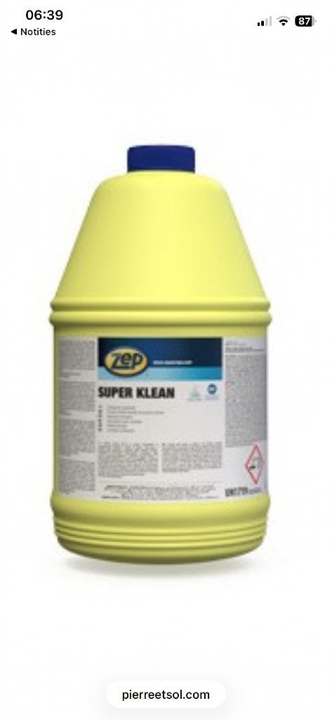 Super Klean - Multifunctionele ontvetter, Ophalen, Overige typen