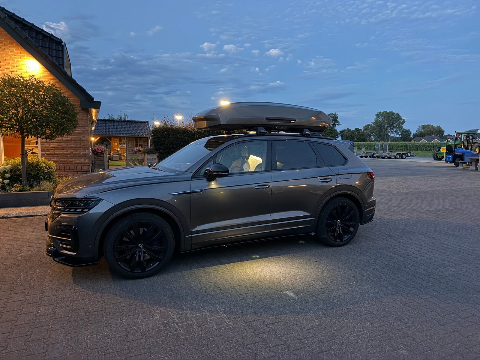 Dakkoffer te huur voor VW Touareg Thule XXL, Ophalen, Zo goed als nieuw