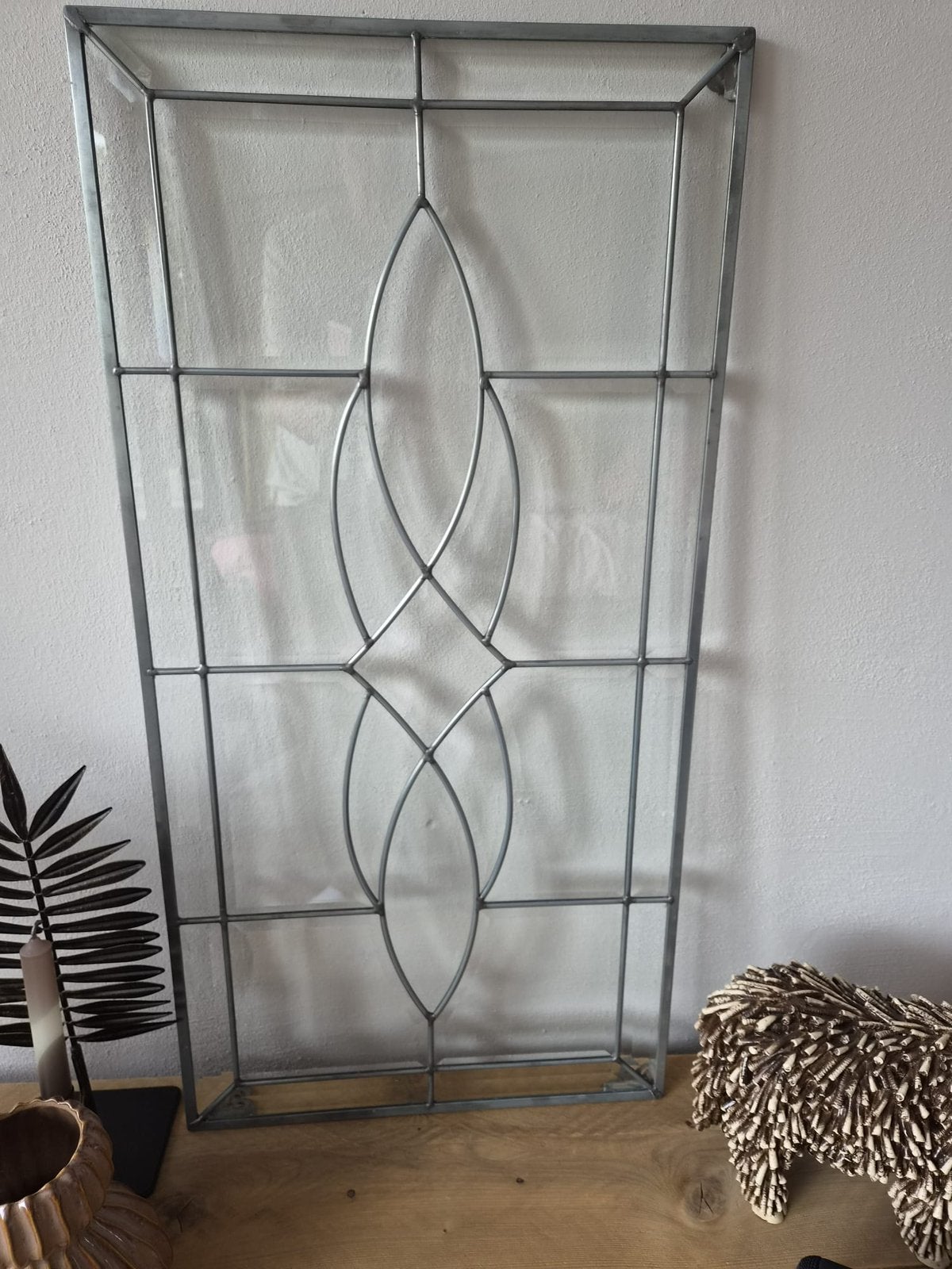 Glas in lood voorzet raam, Ophalen of Verzenden, Zo goed als nieuw