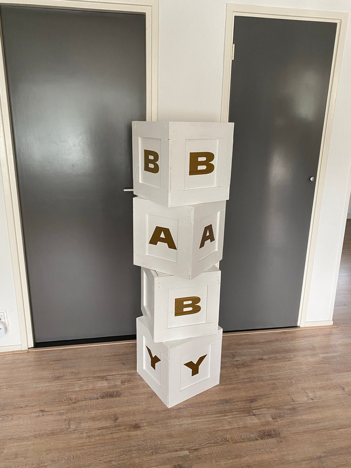 Babyblokken te huur - Perfect voor babyshowers en feesten!, Ophalen of Verzenden, Zo goed als nieuw