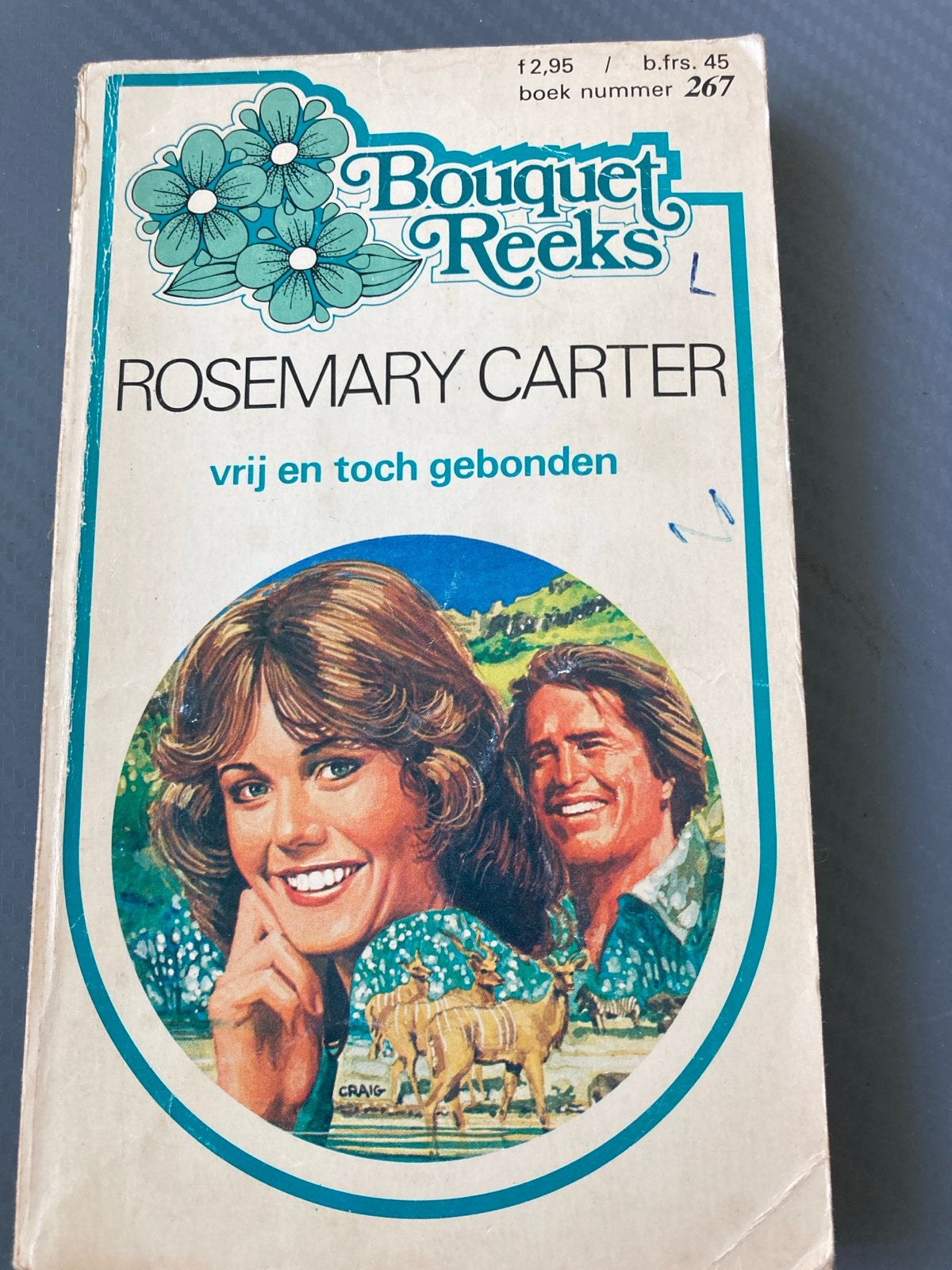 Bouquet Reeks: Vrij en toch gebonden - Rosemary Carter, Ophalen of Verzenden, Gelezen