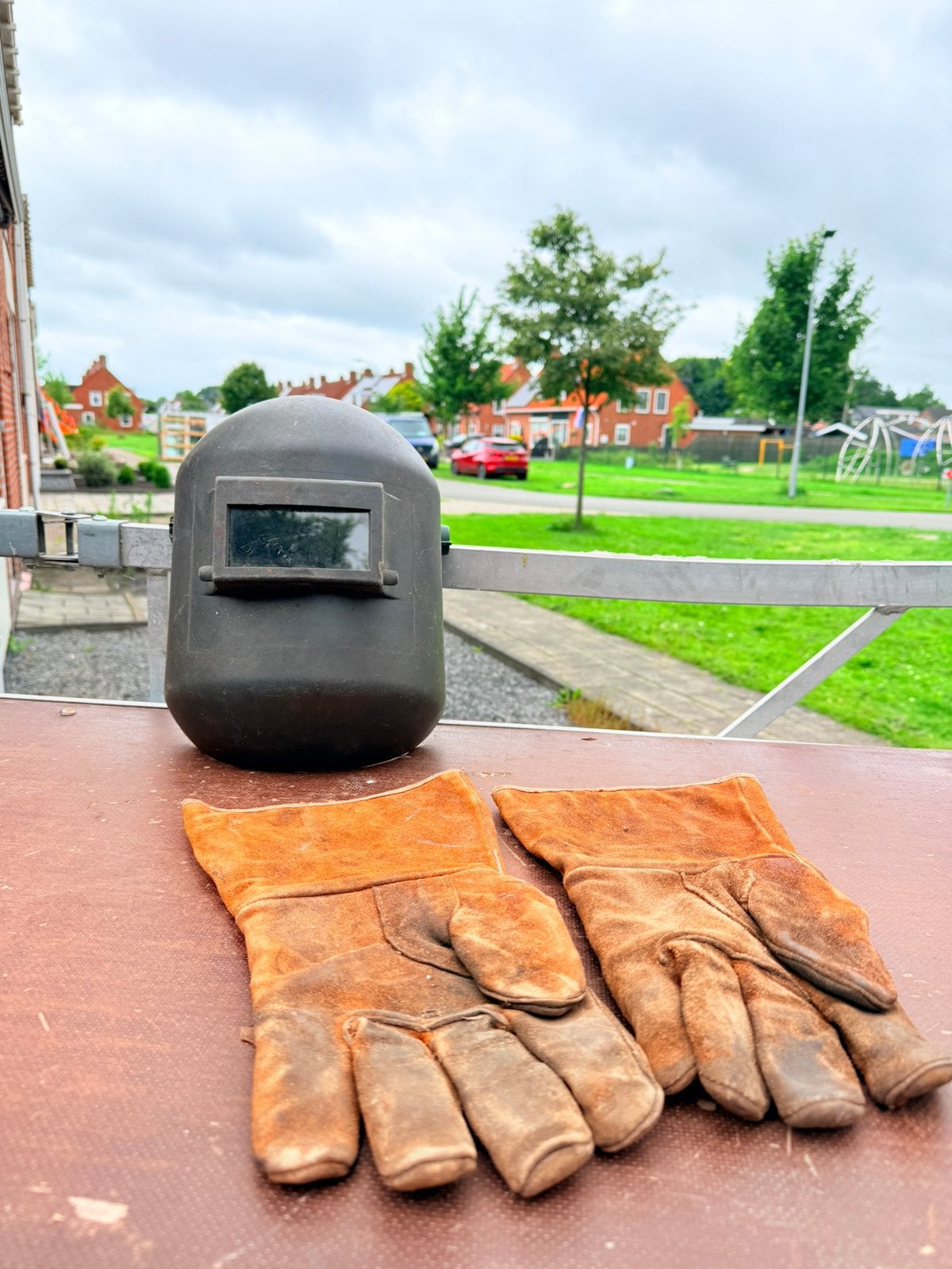 • Honeywell Gamador + las handschoenen., Doe-het-zelf en Verbouw, Gereedschap | Lasapparaten, Ophalen, Gebruikt, Minder dan 150 ampère