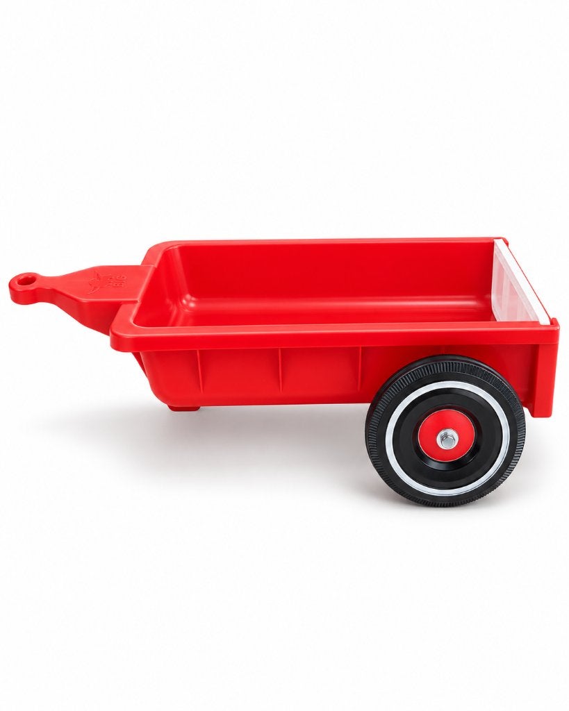 BIG Rode Kinder Aanhangwagen  Trekbak met 2 Wielen, ., Tractor of Landbouw, Nieuw, Ophalen of Verzenden