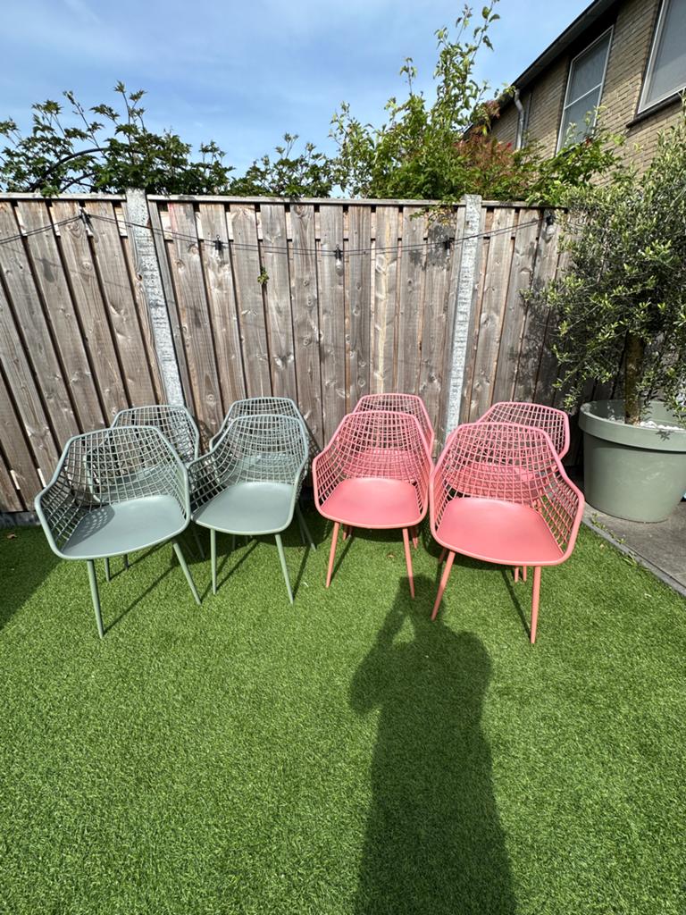 Kuipstoel Webbing - Stijlvolle en Comfortabele Stoelen, Huis en Inrichting, Stoelen, Ophalen, Kunststof, Gebruikt, Overige kleuren