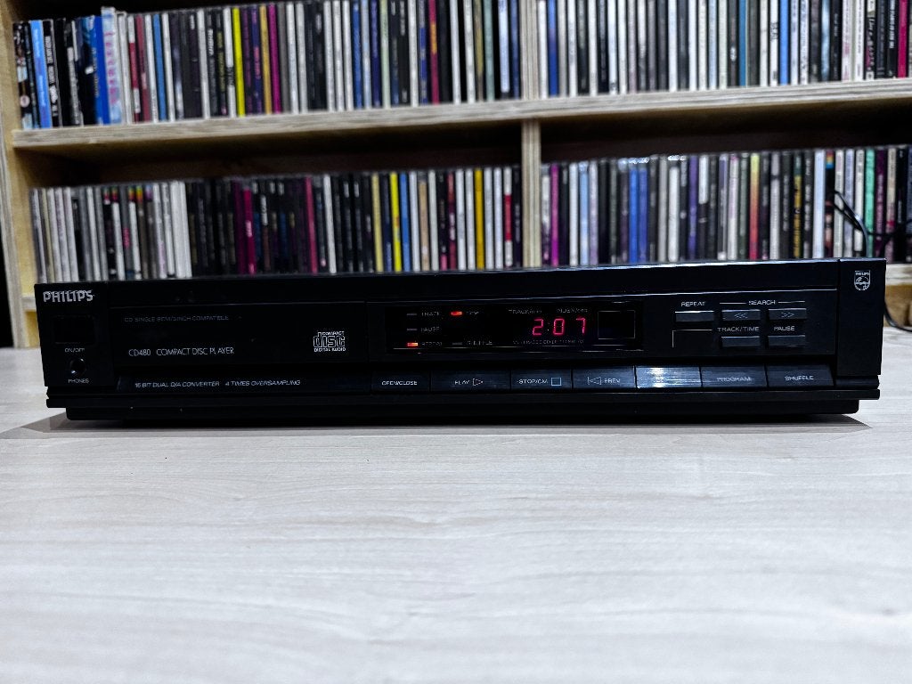 ✅ Philips CD480 Compact Disc Player, Ophalen of Verzenden, Refurbished, Philips