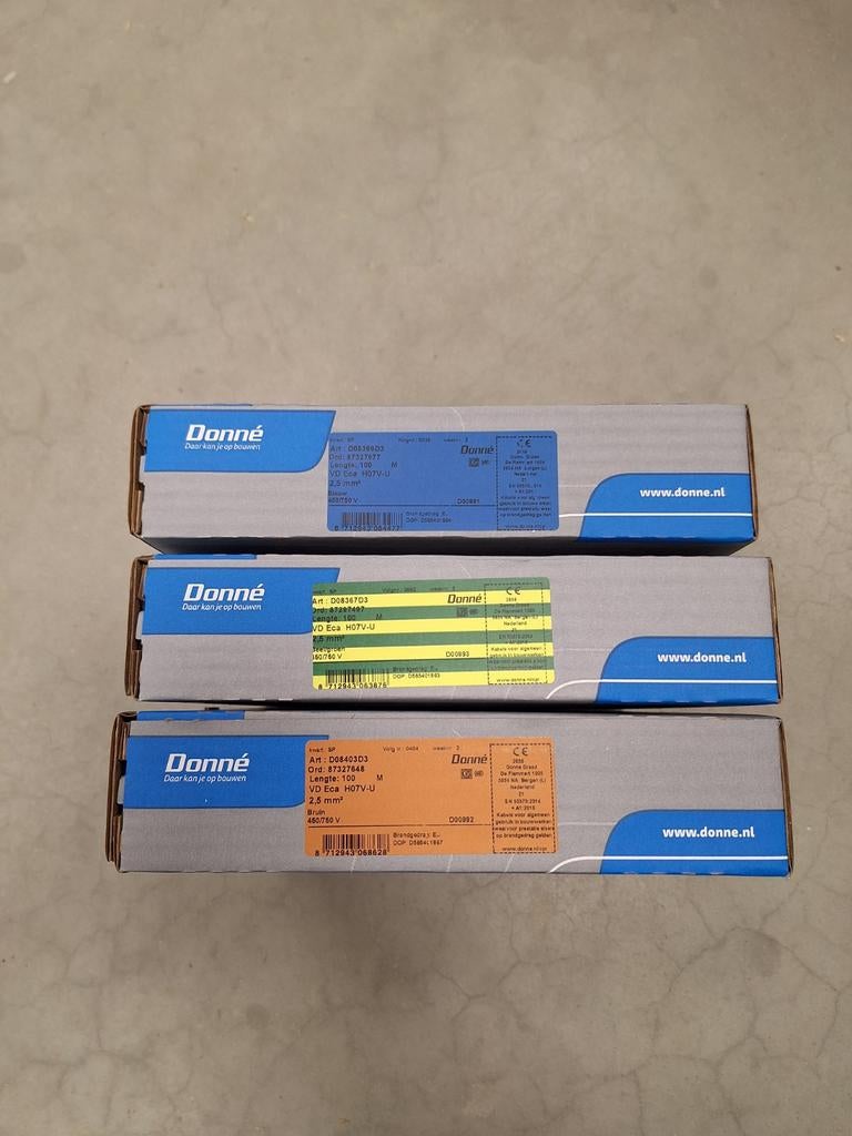 VD draad donne, Ophalen of Verzenden, Nieuw, Minder dan 150 ampère, Co2