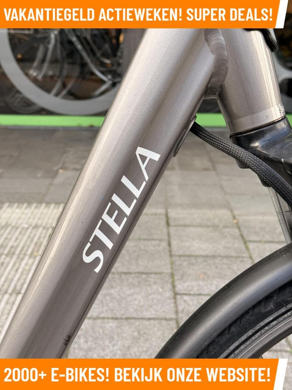 Stella Livorno Elektrische fiets met voorwiel motor ebike!, 51 tot 55 cm, Overige merken