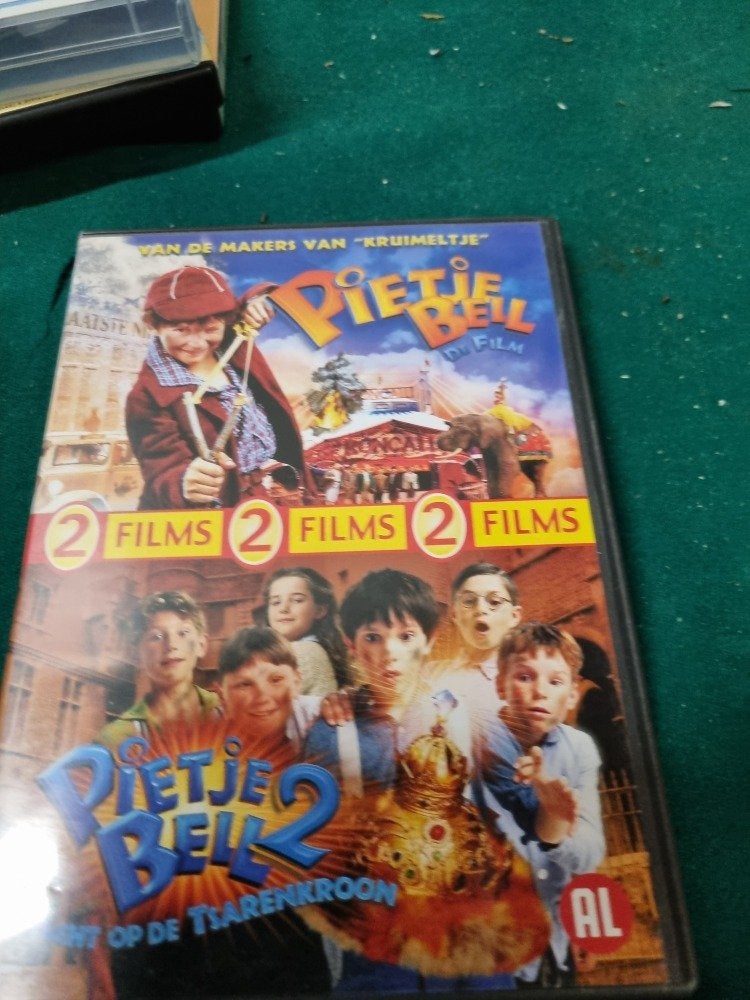 dvd pietje bell 2x disc, Ophalen of Verzenden