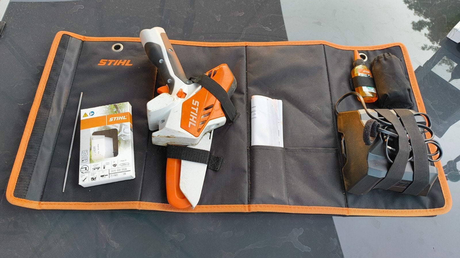 Stihl GTA 26 complete snoeizaag set, Stihl, 70 mm of meer, Kettingzaag, Ophalen of Verzenden
