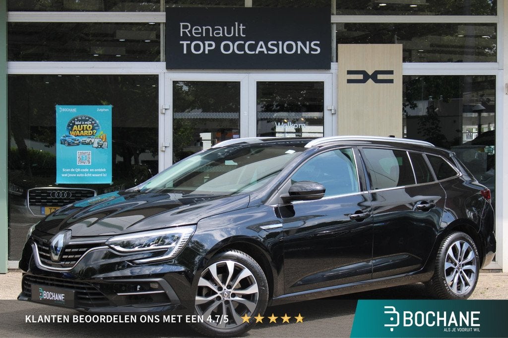 Renault Mégane Estate 1.3 TCe 140 Techno | Dodehoekdetectie, Auto's, Renault, Bedrijf, Te koop, Mégane, ABS, Achteruitrijcamera