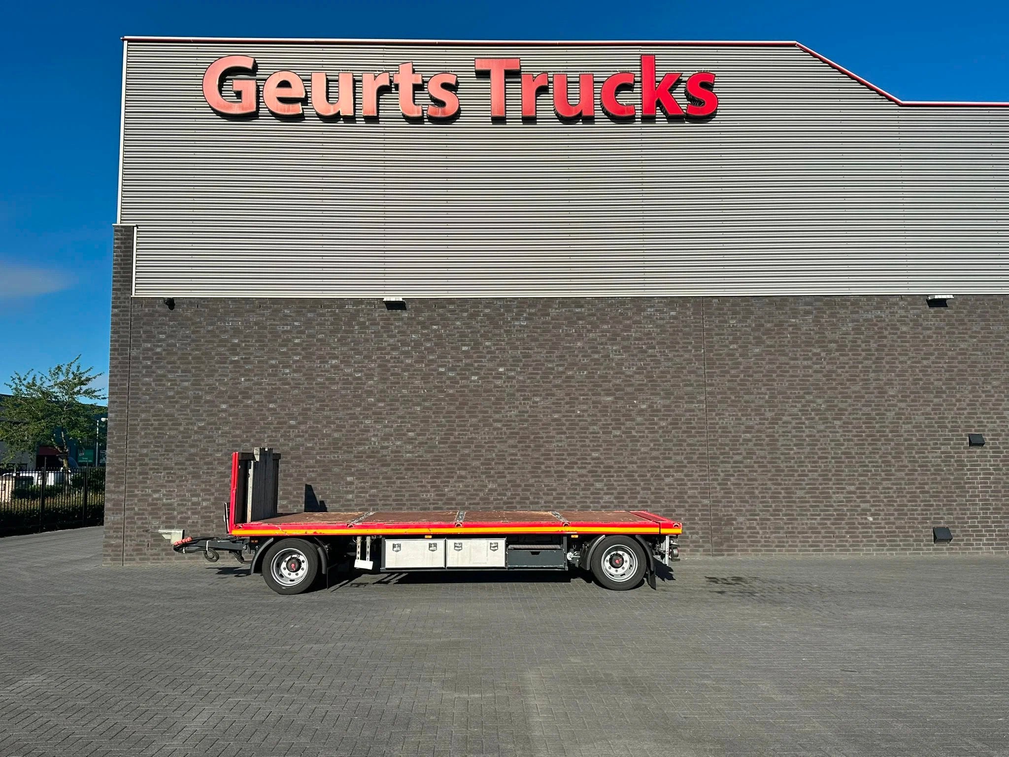 Langfeld LPA 18 TL 6300 2 ASSER UITSCHUIFBAAR ACHTERZIJDE, Overige brandstoffen, Bedrijf, Aanhangers en Opleggers, Te koop