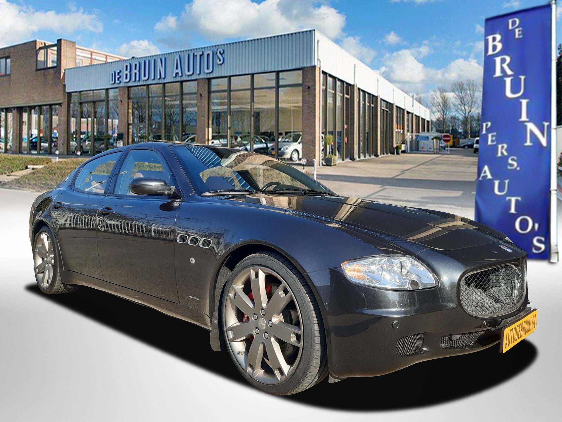 Maserati Quattroporte GTS V8 Sport (bj 2008, automaat), Auto's, Maserati, Automaat, Gebruikt, 8 cilinders, Traction-control