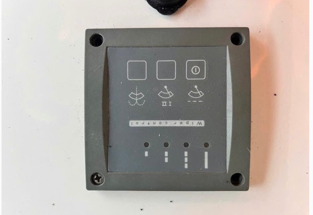 Exalto ruitenwisser bediening wiper control 12/24 volt boot, Watersport en Boten, Ophalen, Gebruikt