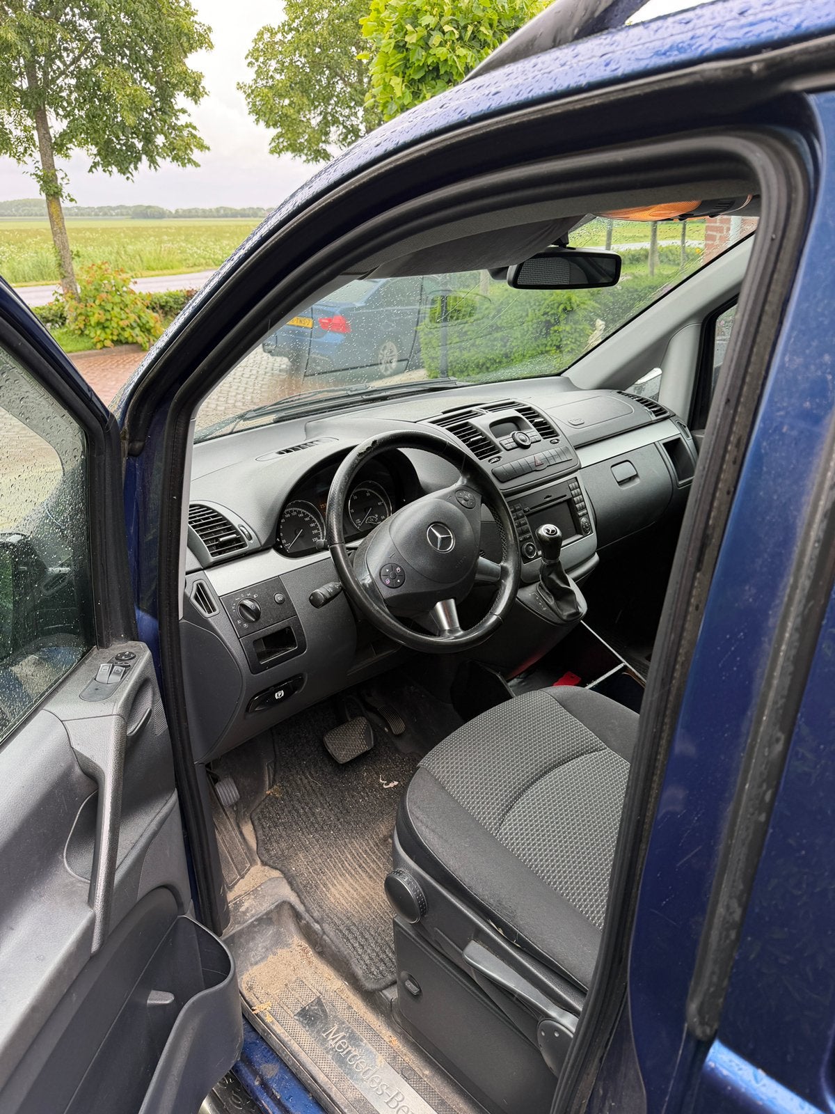 Mercedes-Benz Vito 3.0 CDI 122 DC AUT 2011, Auto's, Euro 5, Blauw, 2987 cc, Diesel