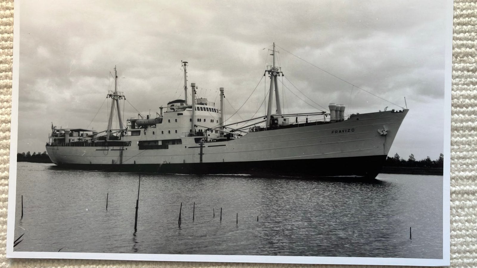FRAVIZO  1958  ADM Amsterdam Noordzeekanaal, Verzamelen, Ophalen of Verzenden, Zo goed als nieuw, Kaart, Foto of Prent