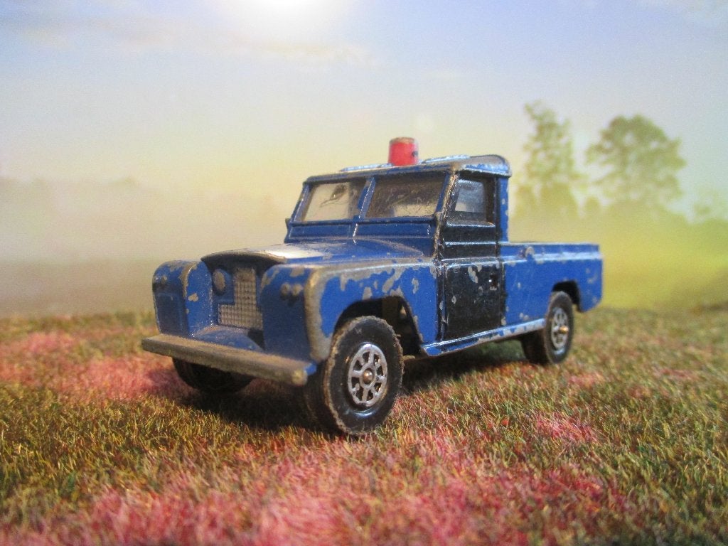 1/43 Land Rover Aircraft transporter Corgi Whizzwheels GS19, Hobby en Vrije tijd, Modelauto's | 1:43, Ophalen of Verzenden, Gebruikt