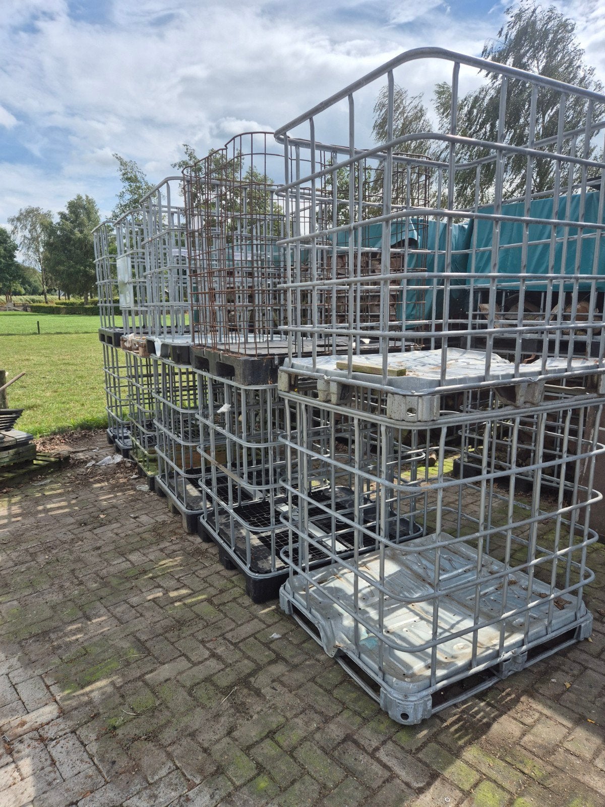 ibc kratten, Ophalen, 100 cm of meer, 60 cm of meer, 50 cm of meer