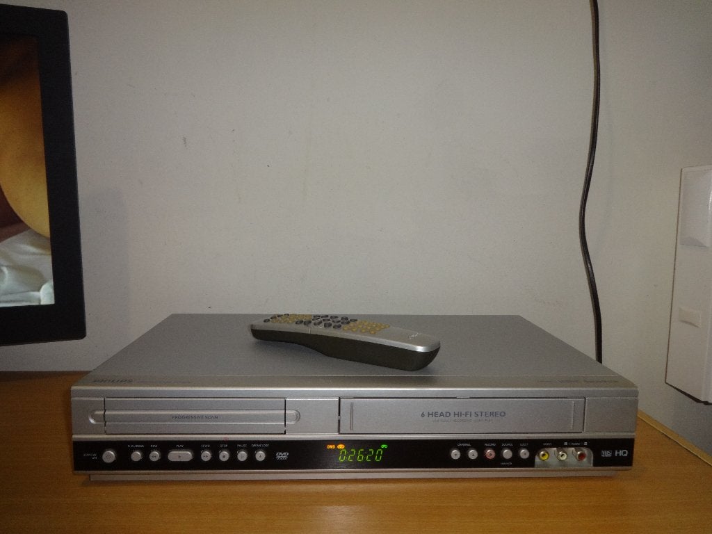 Philips DVP3350V/19 DVD/6-Head Hifi Stereo VHS recorder, Audio, Tv en Foto, Videospelers, Ophalen of Verzenden, Zo goed als nieuw