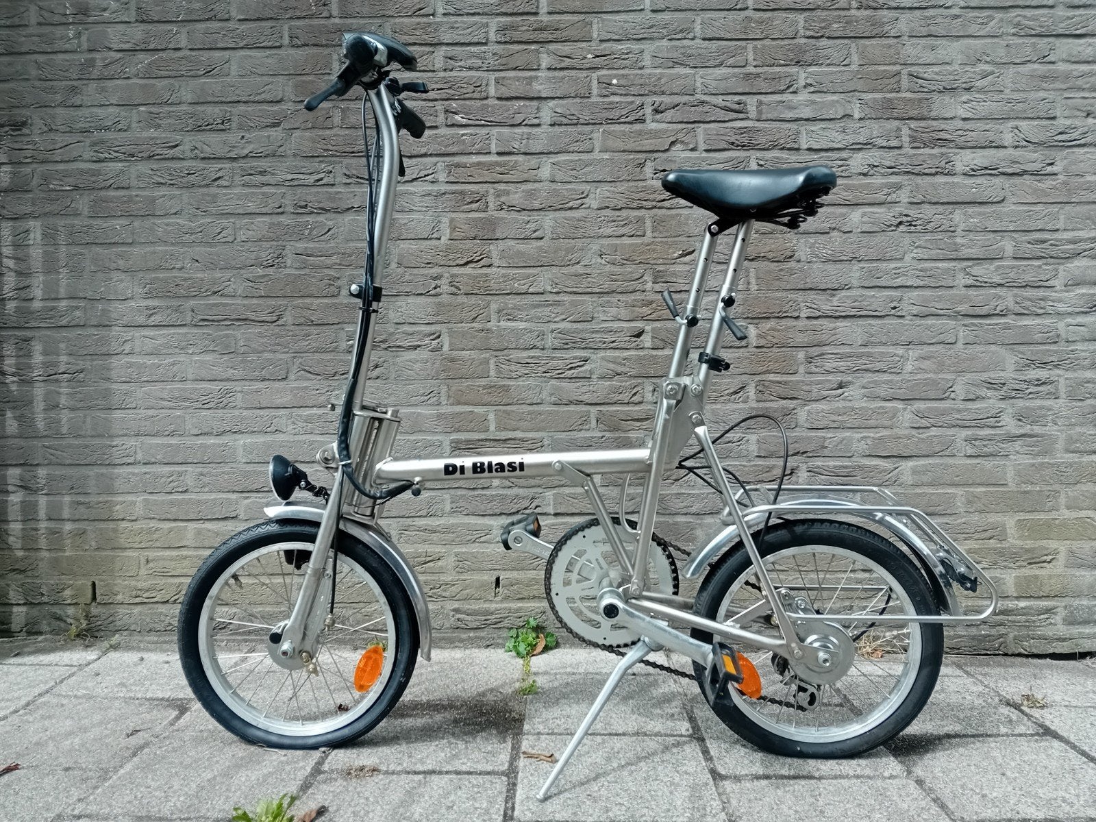 Di Blasi opvouwbare fiets met 7 versnellingen, 20 inch of meer, Gebruikt, Velgrem, Versnellingen