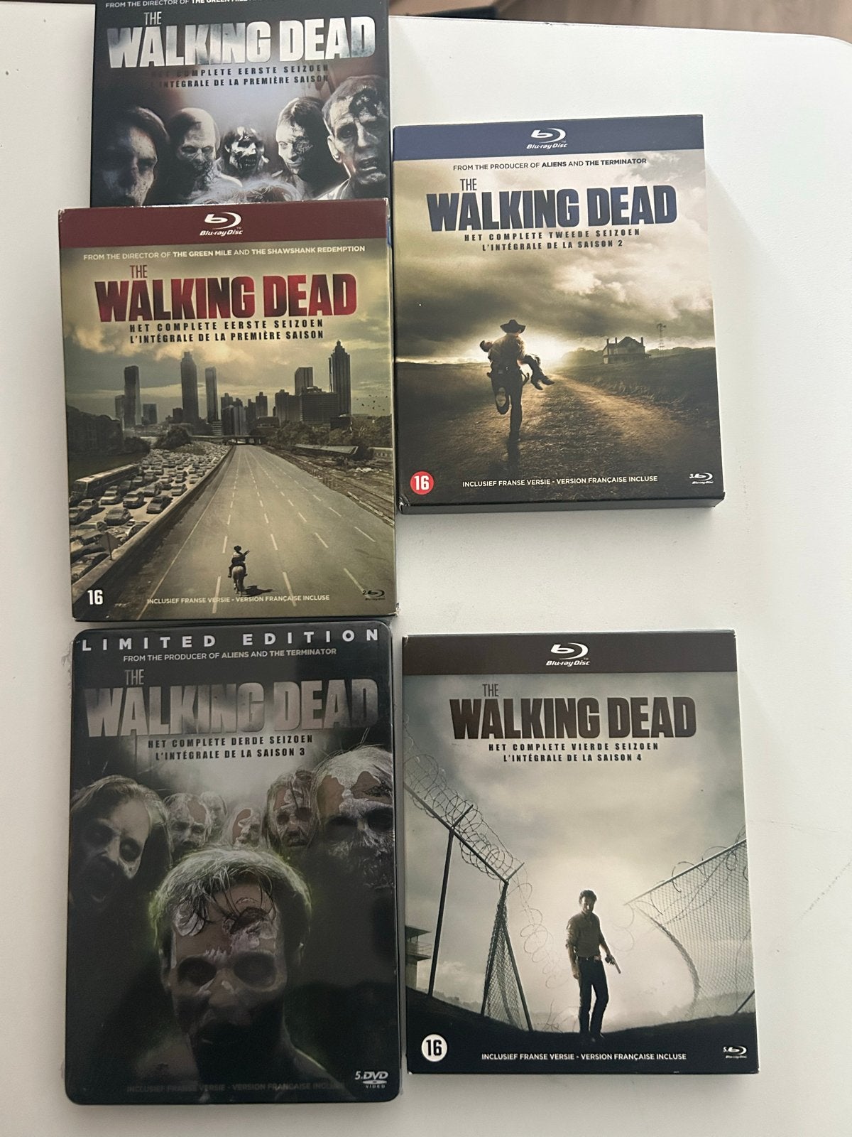 The Walking Dead Seizoenen 1-4 (Blu-ray/DVD), Horror, Vanaf 16 jaar, Seizoen 1, Speciale editie