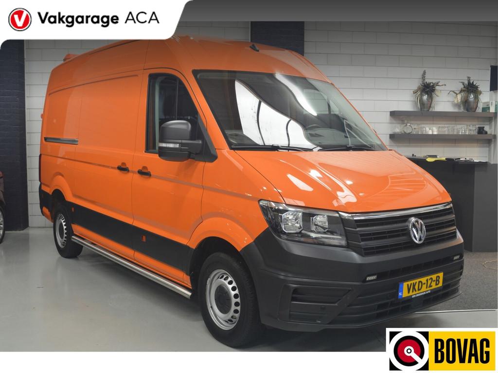 Volkswagen Crafter 35 2.0 TDI L3H3 Highline, Auto's, Gebruikt, Euro 6, Volkswagen, Origineel Nederlands