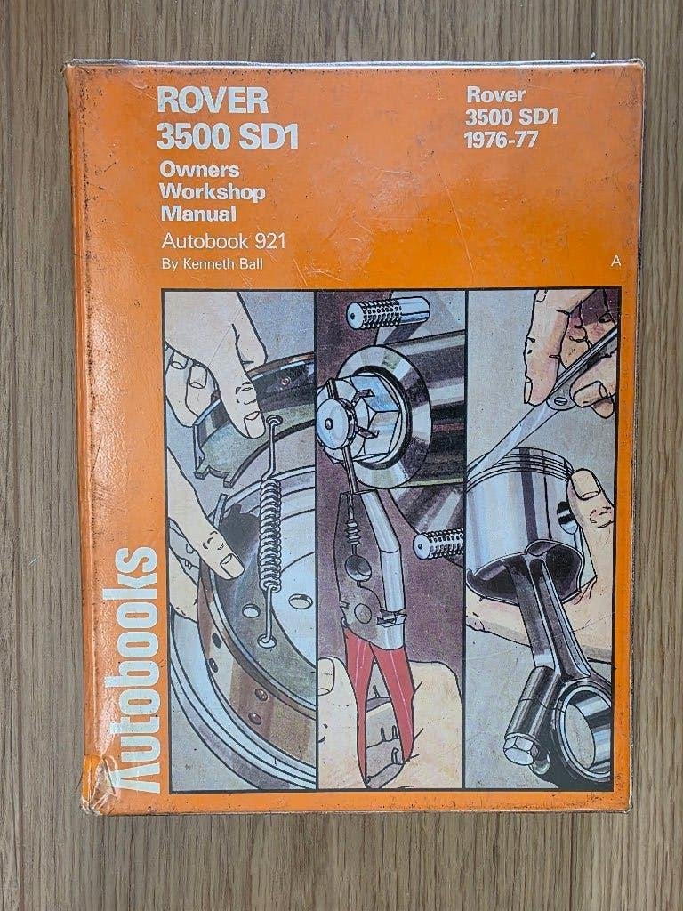 Autobooks Rover 3500 SD1 1976 1977, Ophalen, Zo goed als nieuw, Overige merken