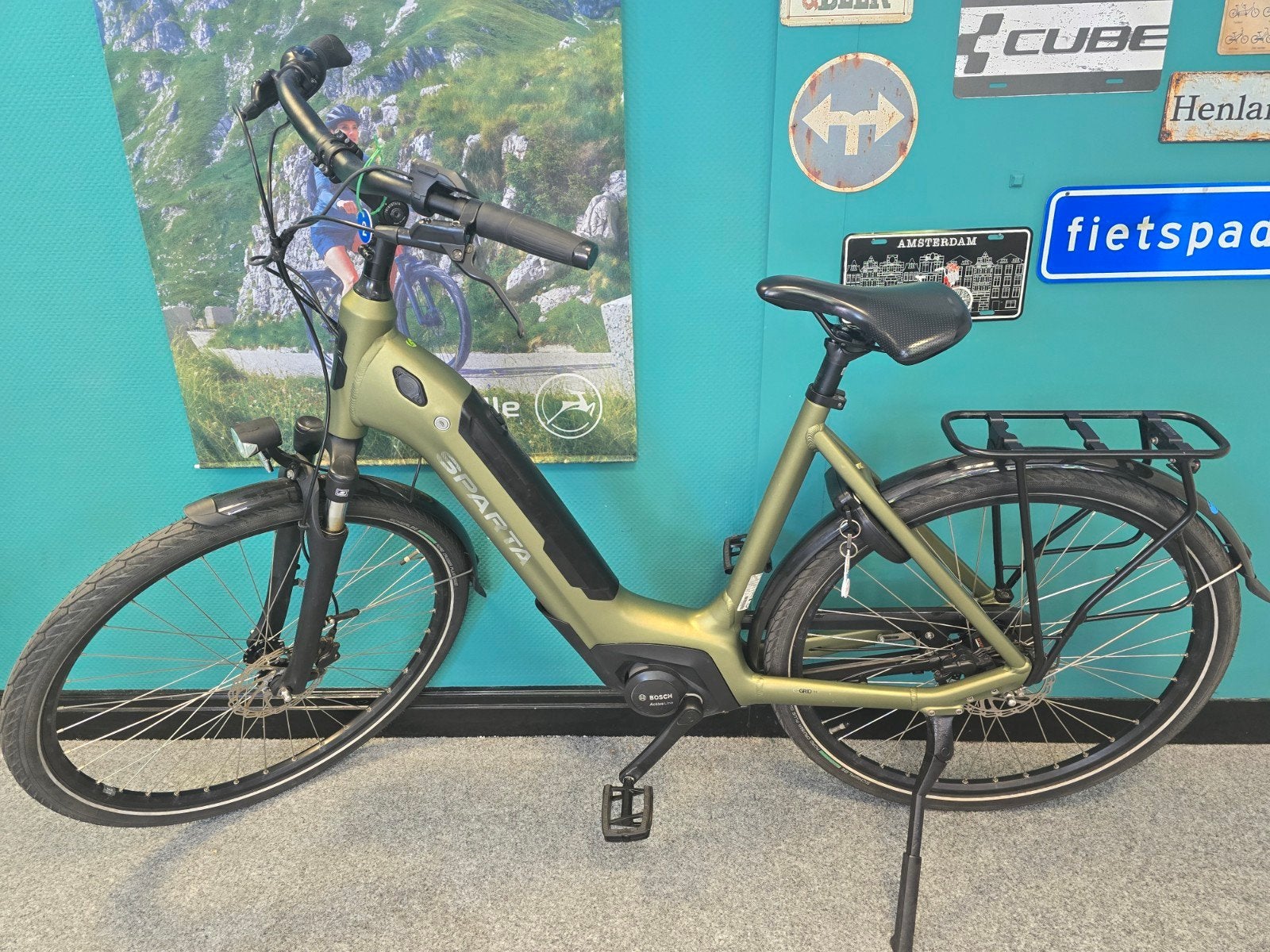 Gebruikte E-bikes met Bosch middenmotor en prima accu, Fietsen en Brommers, 47 tot 51 cm, Ophalen, Overige merken