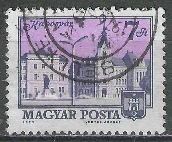 Hongarije 1973 - Yvert 2311 - Kaposvar  (ST), Verzenden, Gestempeld