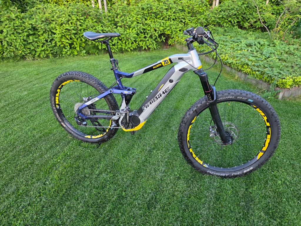 Haibike Allmtn 7.0 2018 E-MTB - Topstaat!, Ophalen, Zo goed als nieuw, 50 km per accu of meer, Overige merken