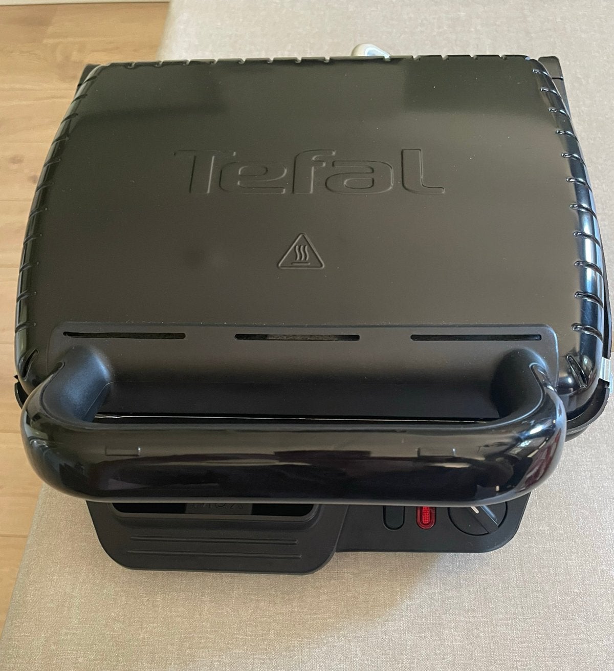 Tefal ulta compact grill., Witgoed en Apparatuur, Contactgrills, Ophalen of Verzenden, Uitneembare platen, Zo goed als nieuw