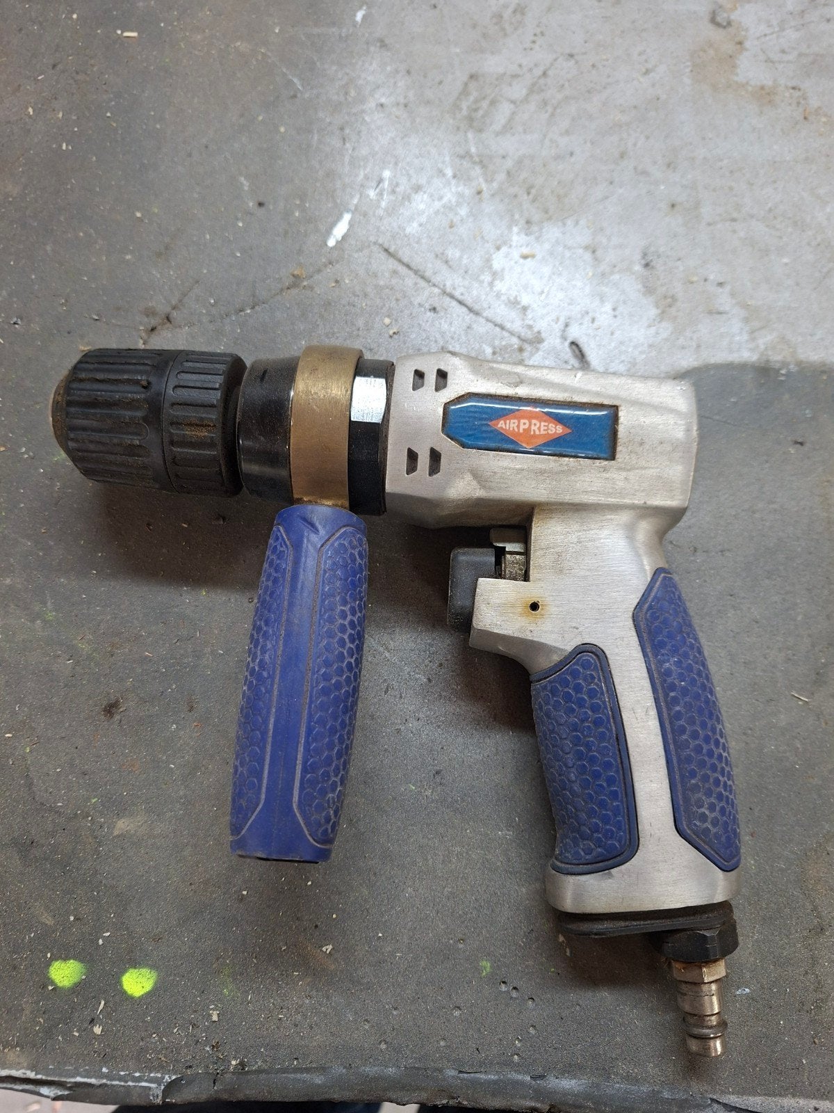 airpress boormachine op lucht, Ophalen of Verzenden, Zo goed als nieuw, Boormachine