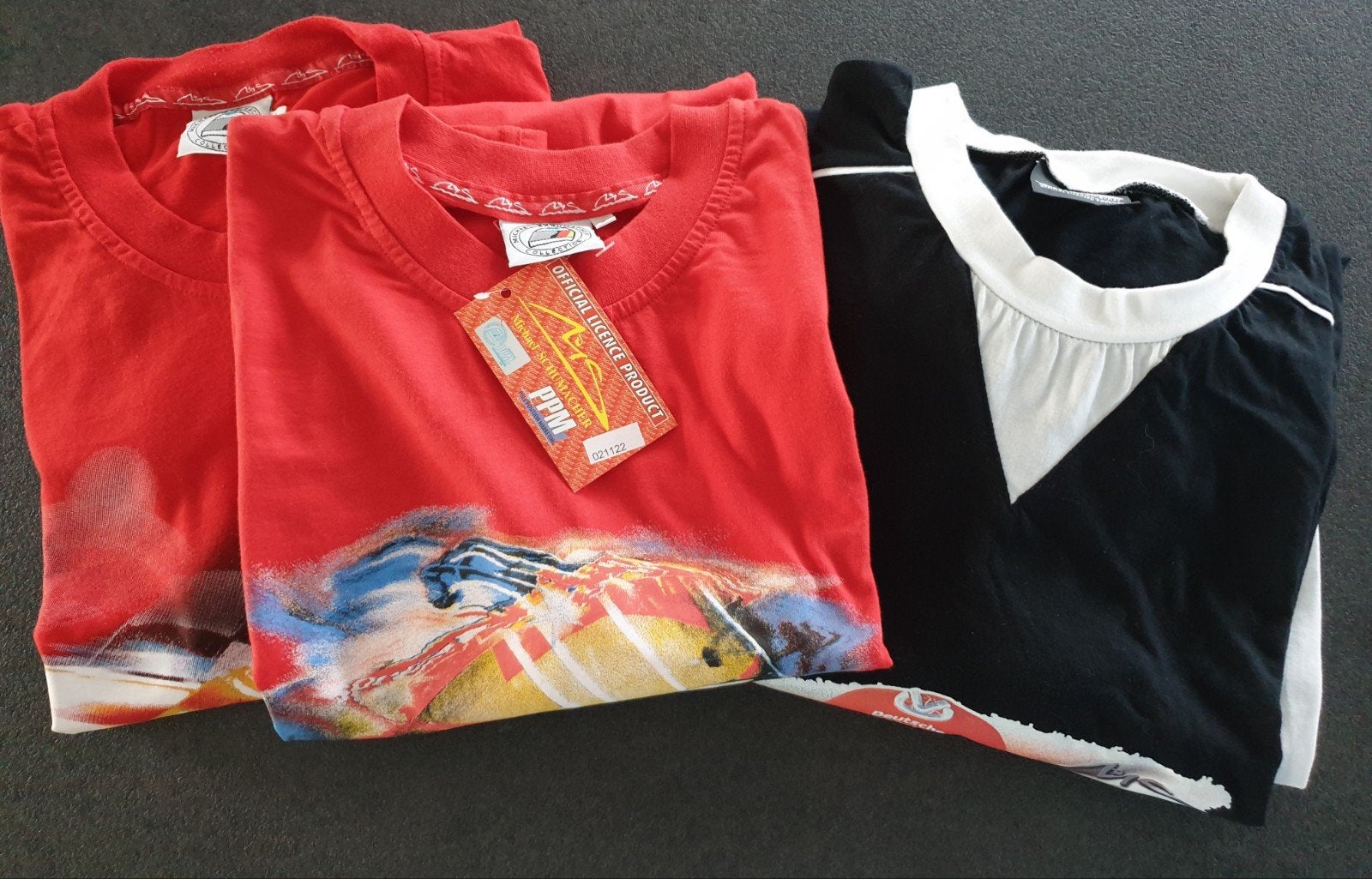 Michael Schumacher Fan Racing Collection T-shirts L + XXL, Ophalen of Verzenden, Nieuw, Overige maten