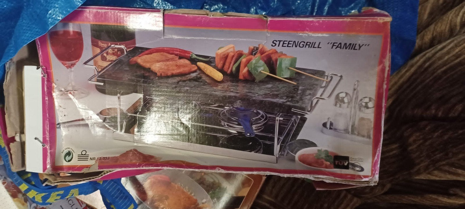 Nieuwe steengrill family, Witgoed en Apparatuur, Ophalen of Verzenden, Refurbished, Steengrill