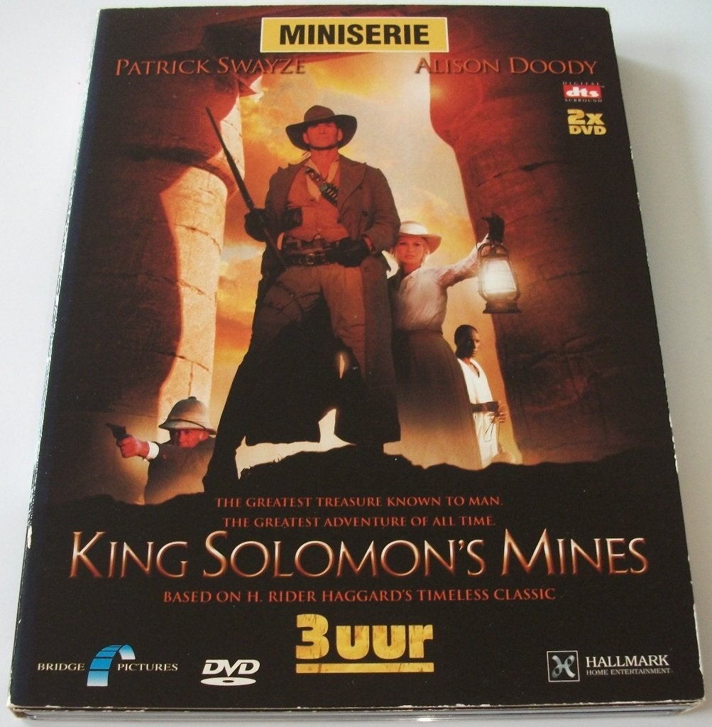 Mini-Serie *** KING SOLOMON'S MINES *** 2-Disc Boxset, Cd's en Dvd's, Engels, Nederlands, Ophalen of Verzenden, Zo goed als nieuw