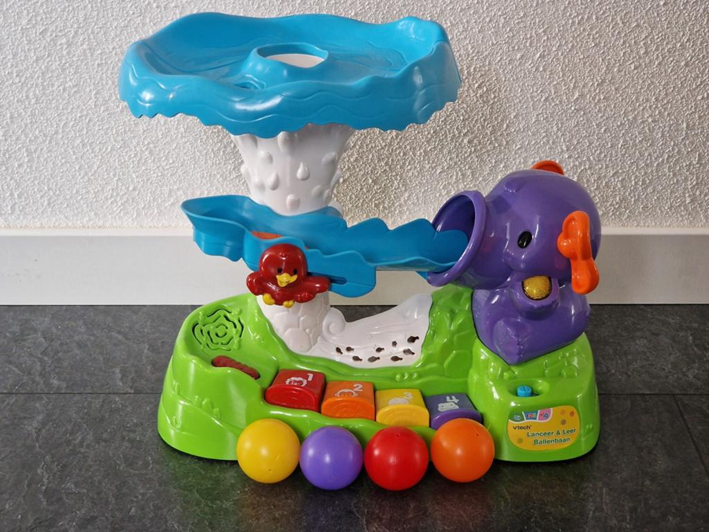 VTech lanceer en leer ballenbaan, Ophalen, Zo goed als nieuw