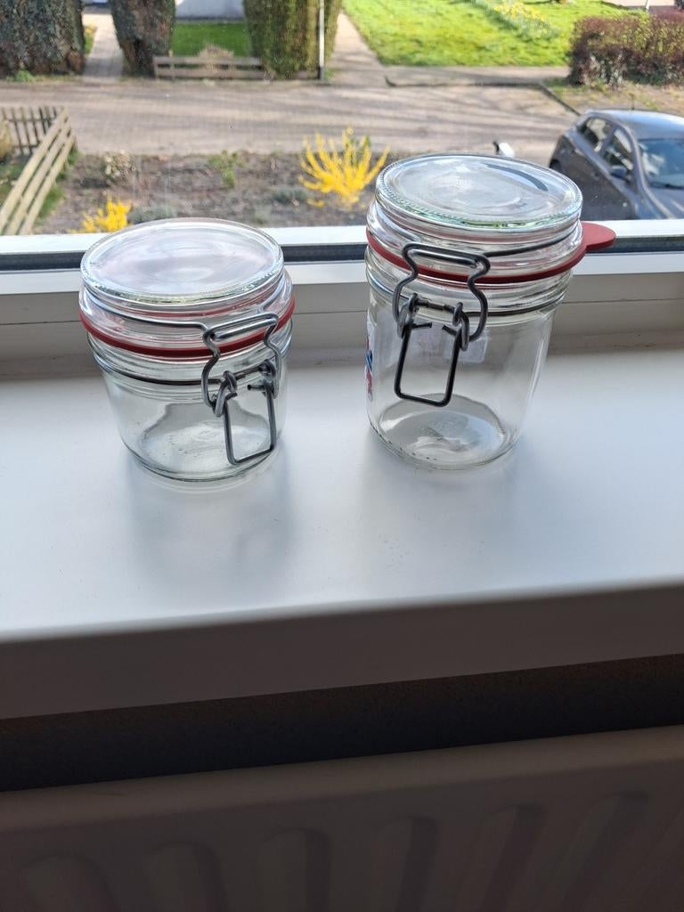 2 weckpotten, Ophalen of Verzenden, Gebruikt