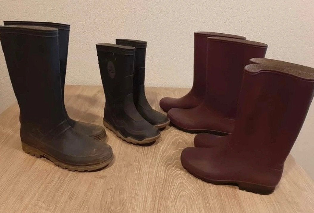 Kinderlaarzen, Ophalen, Gebruikt, Rainblock, Jongen of Meisje