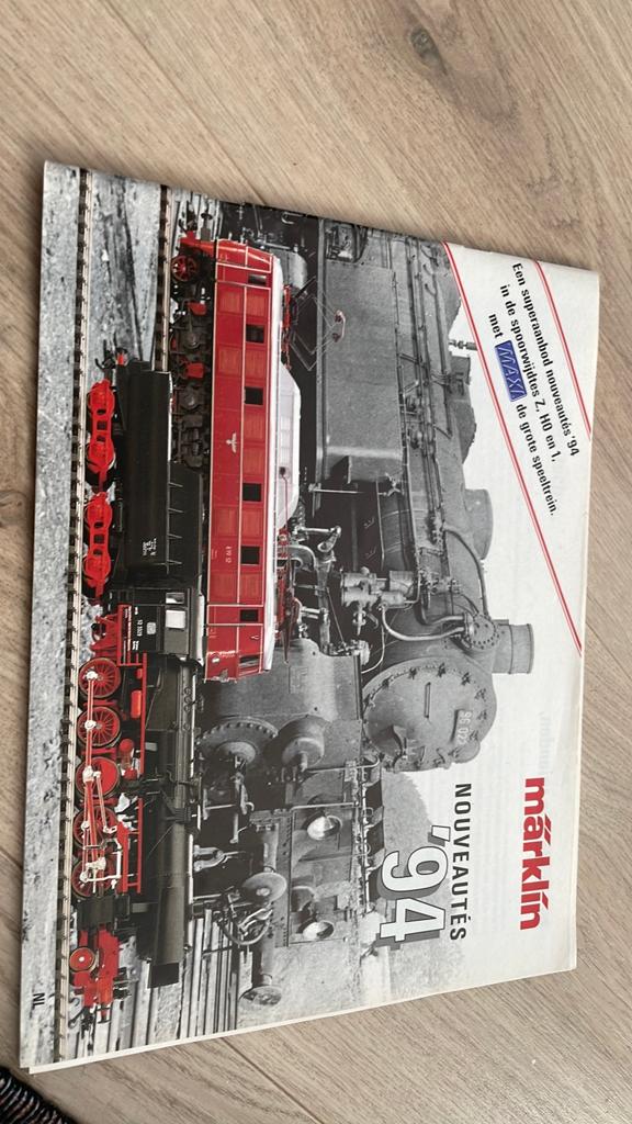 Marklin catalogus, Wisselstroom, Zo goed als nieuw, Märklin, Boek, Tijdschrift of Catalogus