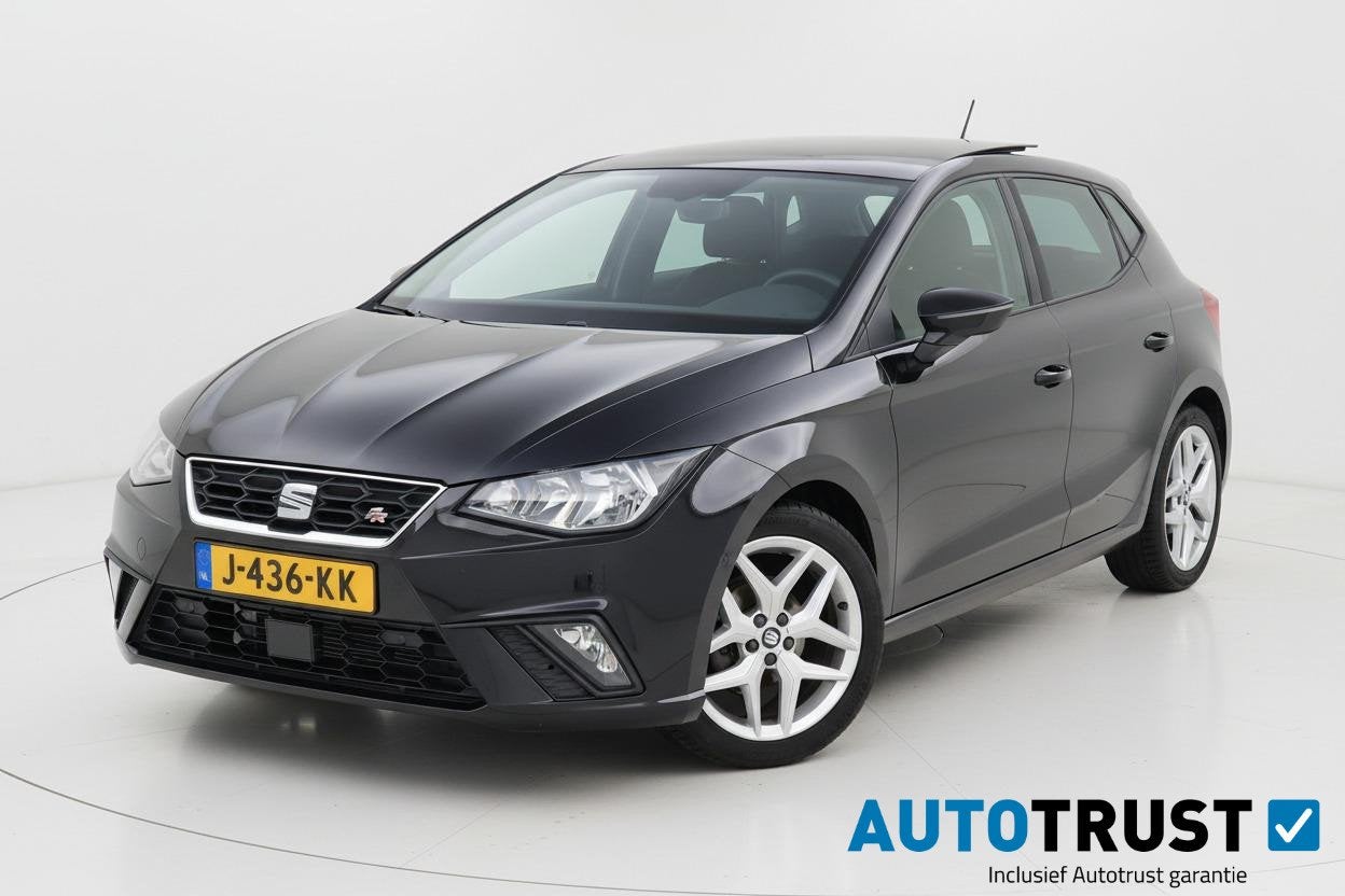 SEAT Ibiza FR 1.0 TSI 95PK PANORAMADAK CAMERA, Auto's, Voorwielaandrijving, Stof, 95 pk, Origineel Nederlands
