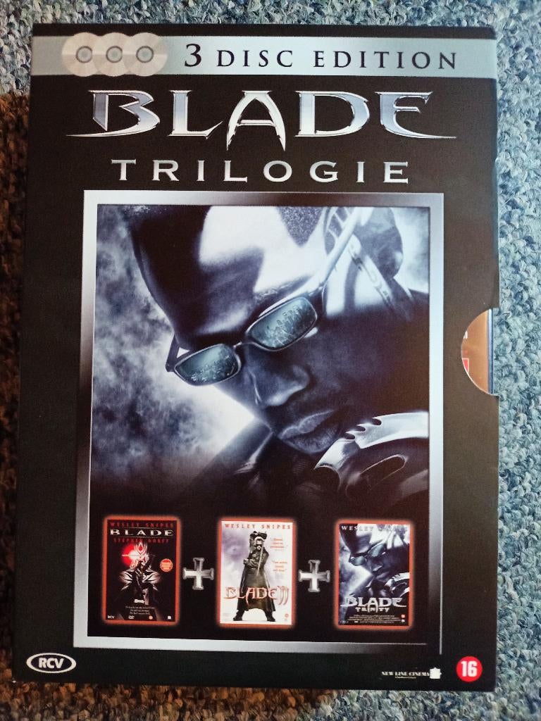 Blade Trilogy - Wesley Snipes **Nieuw**, Cd's en Dvd's, Vanaf 16 jaar, Boxset, Actie, Ophalen of Verzenden