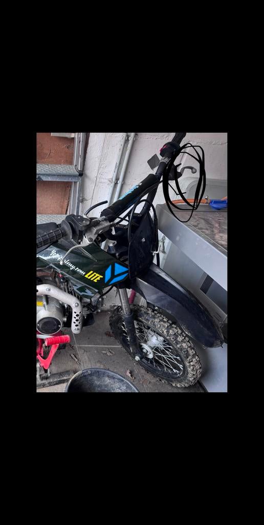 Pitbike 125cc - Loopt 90 km/u - Koppelingshendel defect, Ophalen, Gebruikt, Pitbike