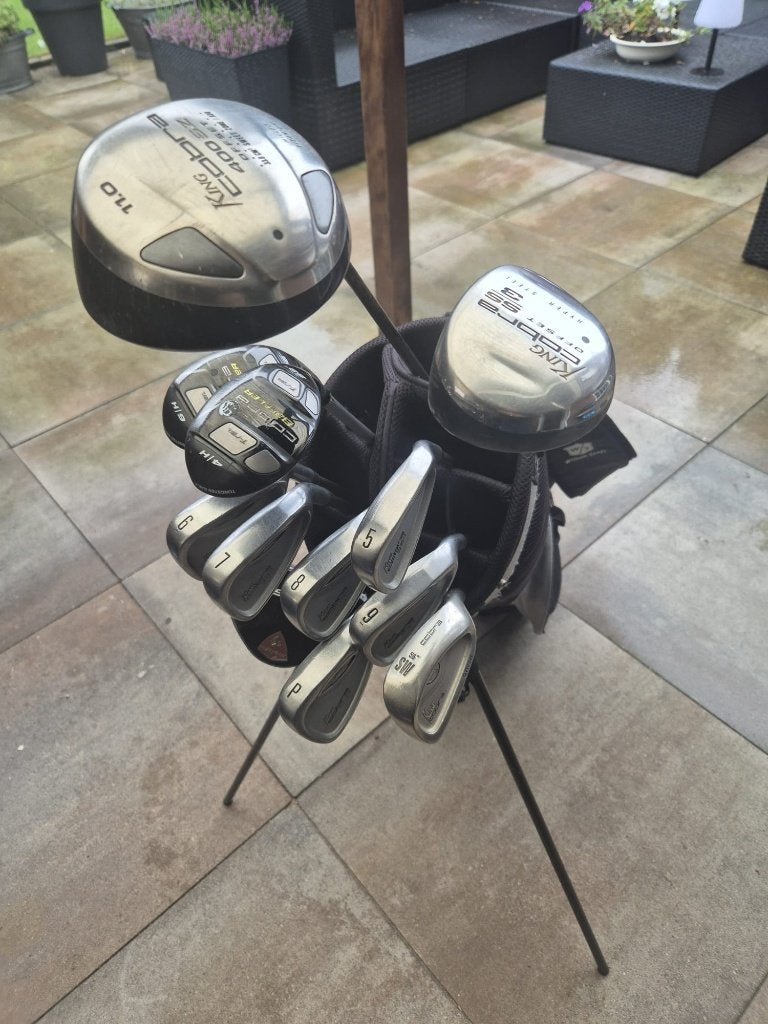 KingCobra heren golfset verlengd, + TaylorMade putter €279,-, Ophalen of Verzenden, Zo goed als nieuw, Set, Overige merken