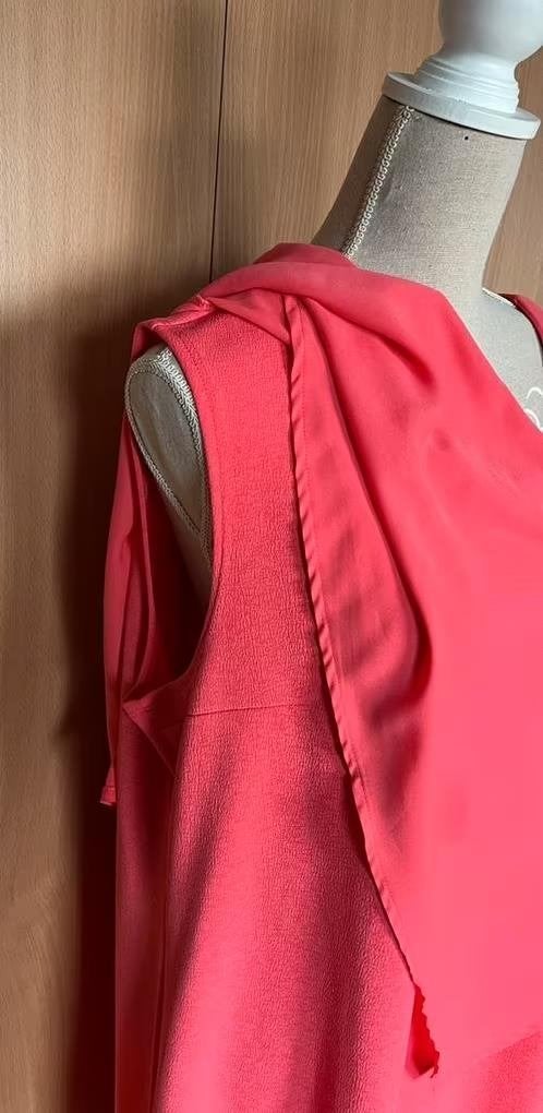 Paprika jurk maat 52, Ophalen of Verzenden, Zo goed als nieuw, Roze, Jurk