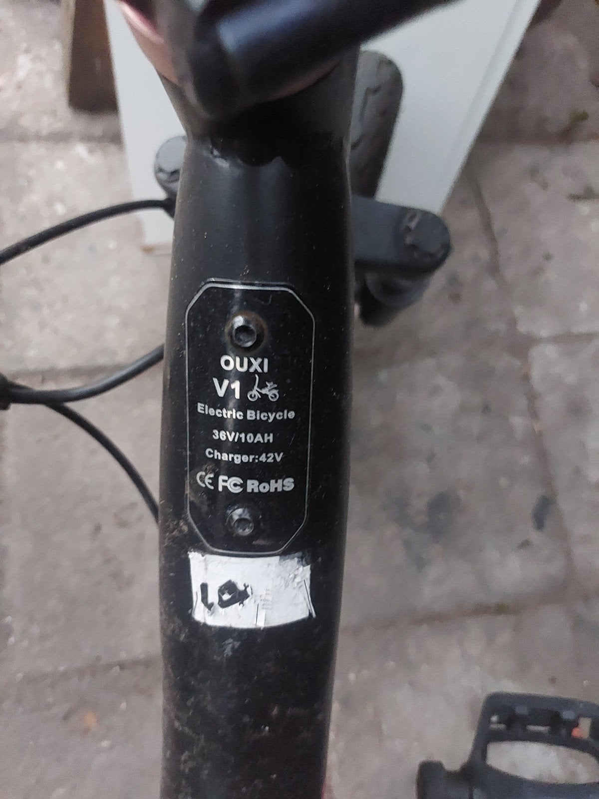 Te koop Elektrische Ouxi V1 - Projectfiets, Ophalen