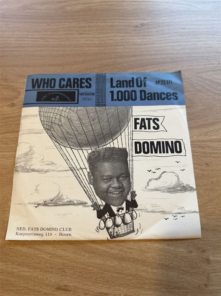 Fats Domino - Who Cares - Land Of 1000 Dances, Ophalen of Verzenden, Zo goed als nieuw, Pop