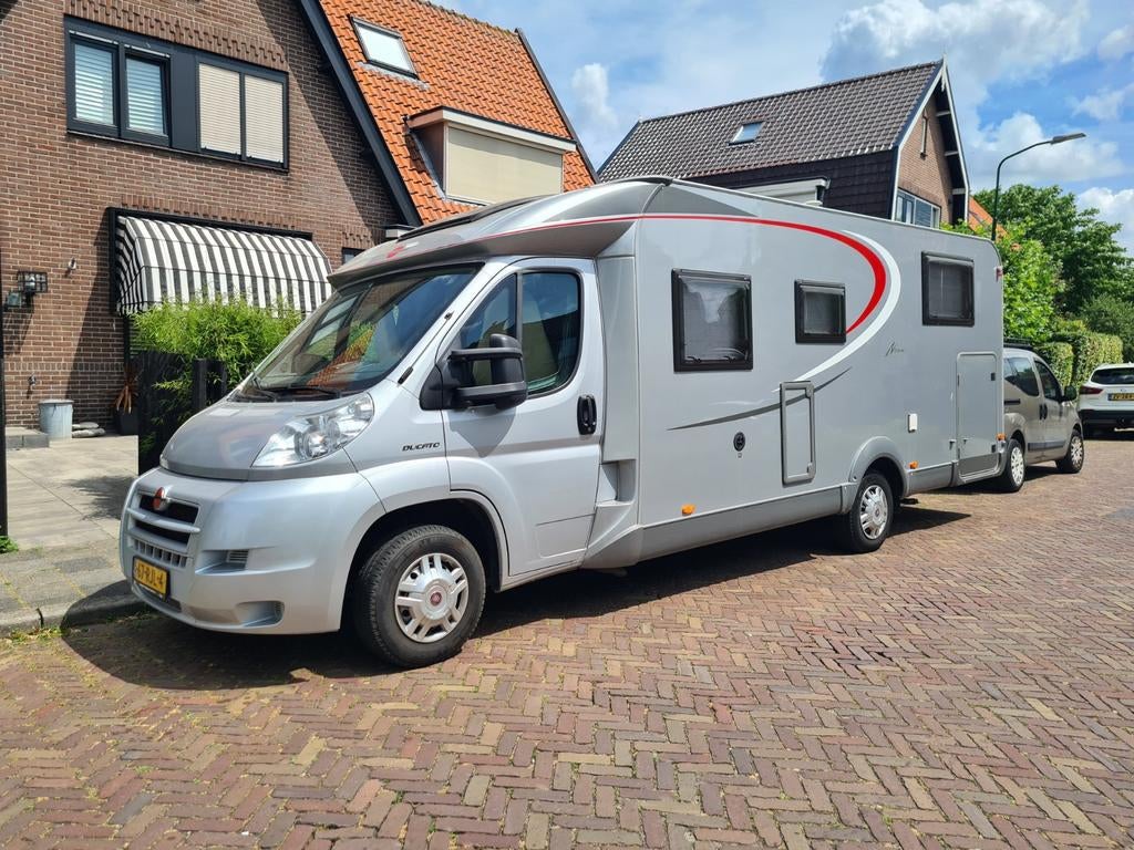 Camper bustner Nexxo T 728, Caravans en Kamperen, Caravans, Particulier, Rondzit, Hobby, Airco, Douche, Hordeur, Luifel, Ophalen
