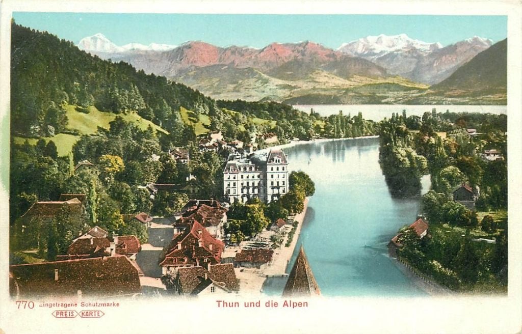 701-283-031 Thun, Verzenden, Voor 1920, Overig Europa
